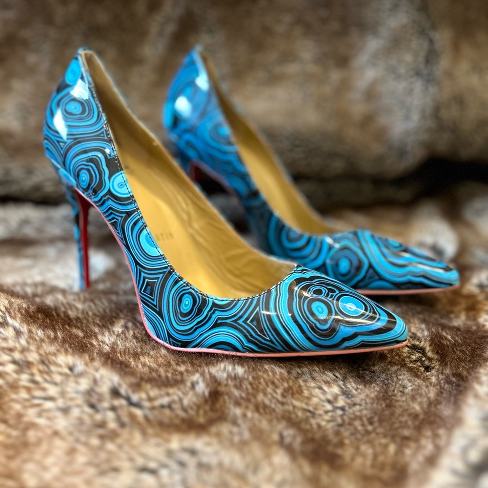 Louboutin Malachite so Kate size 39 BNWOT